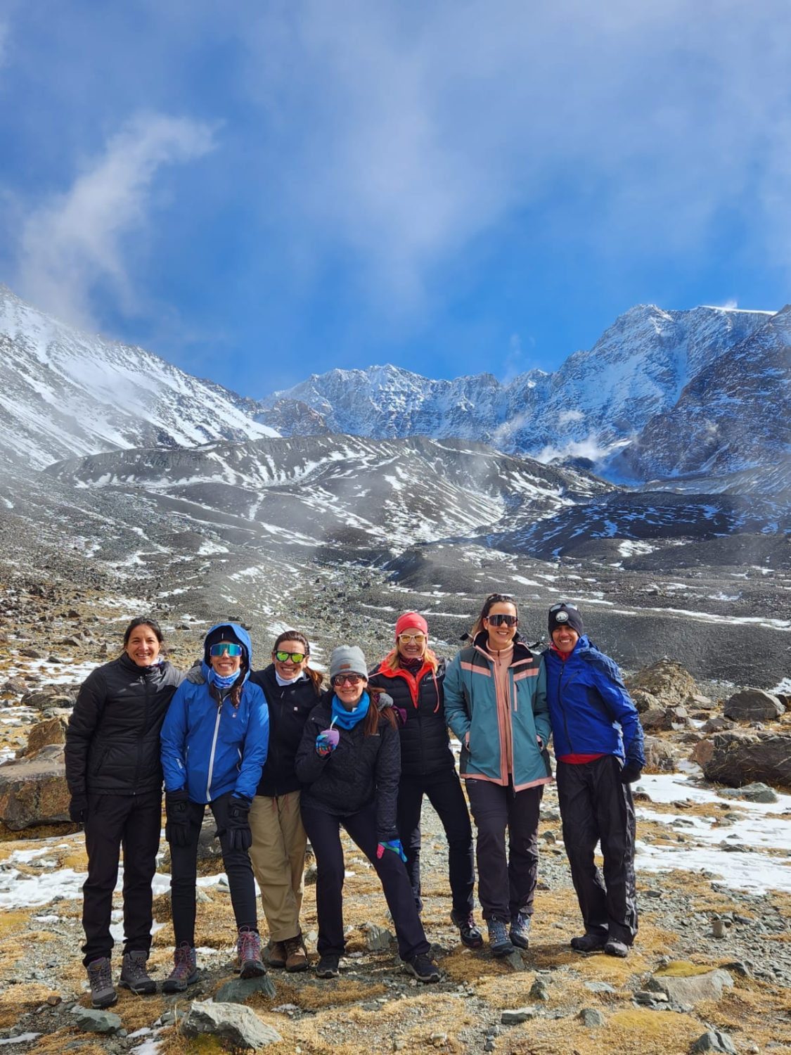 cordon del plata trekking tour